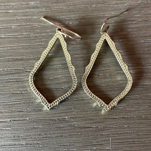 Kendra Scott gold earrings